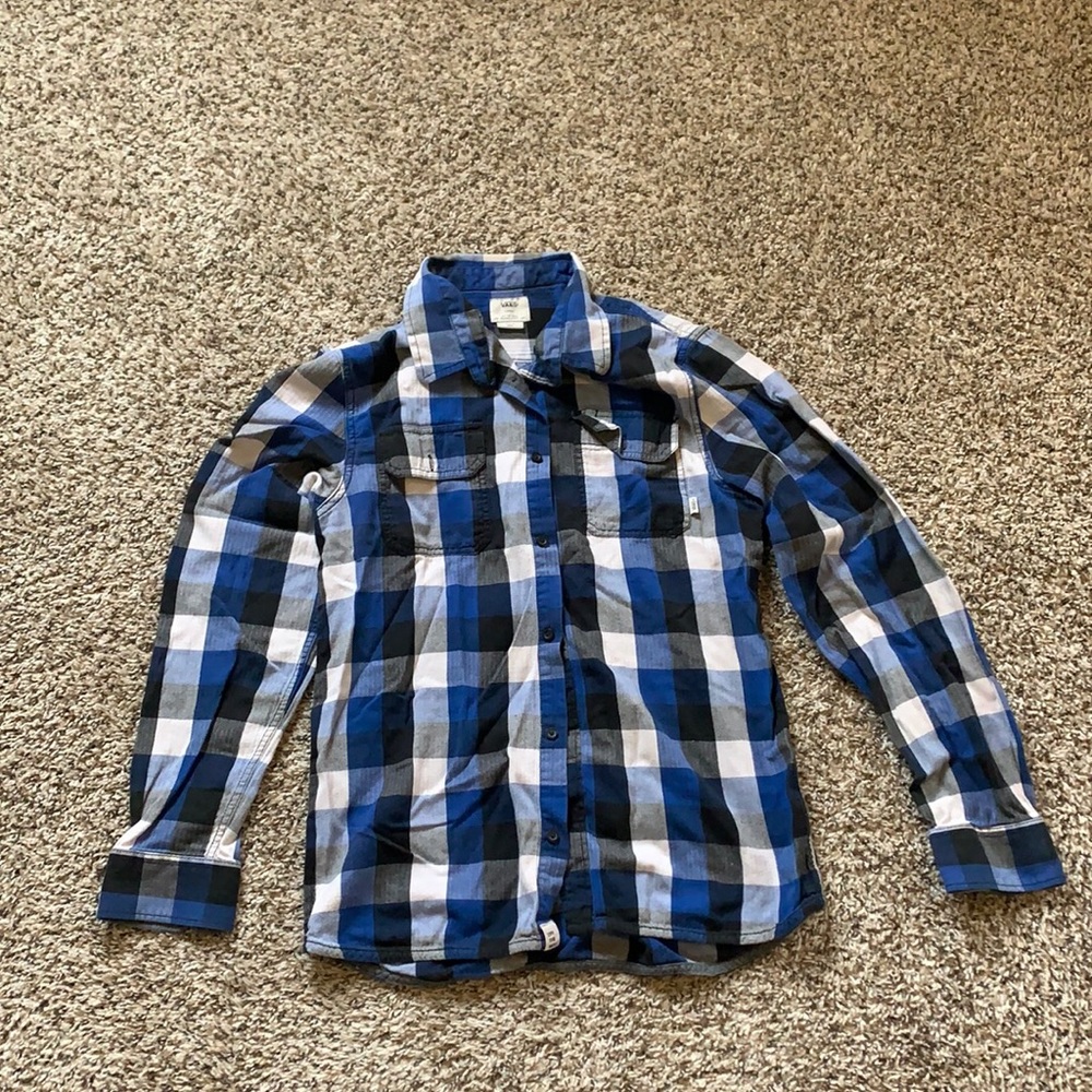 (L) Vans flannel